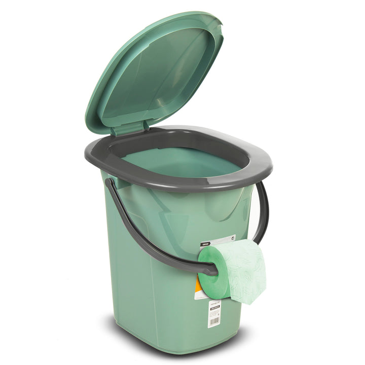 GreenBlue GB320GG WC verde-grigio Toilette turistica WC mobile GreenBlue 19L