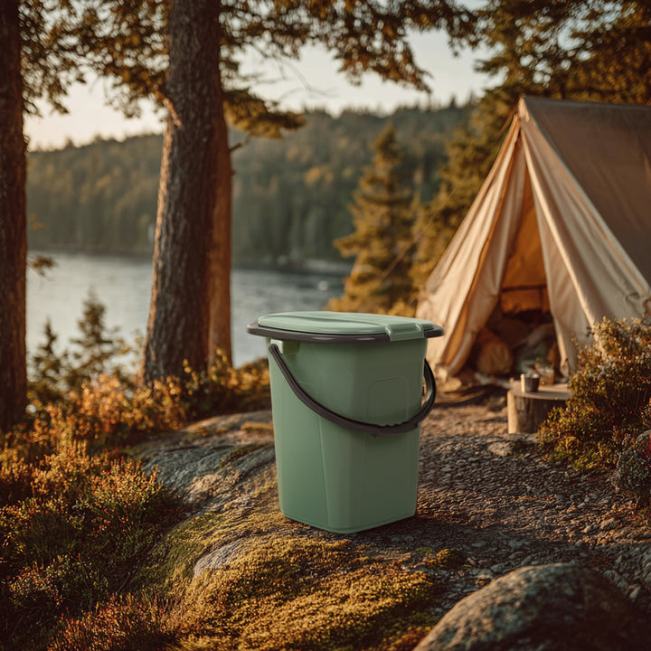 GreenBlue GB320GG WC verde-grigio Toilette turistica WC mobile GreenBlue 19L