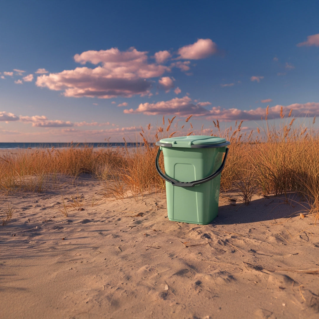 GreenBlue GB320GG WC verde-grigio Toilette turistica WC mobile GreenBlue 19L