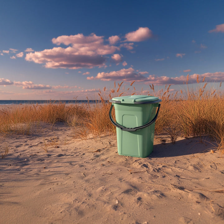 GreenBlue GB320GG WC verde-grigio Toilette turistica WC mobile GreenBlue 19L