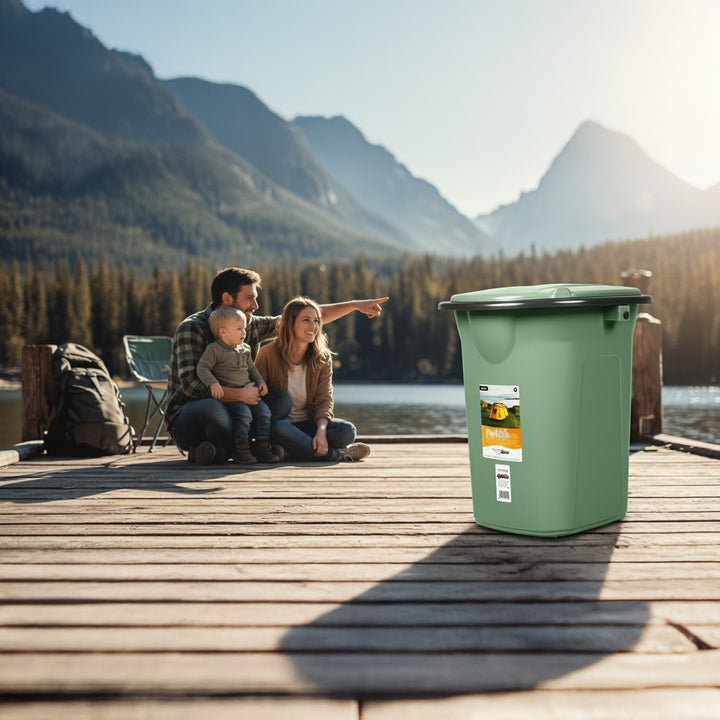 GreenBlue GB320GG WC verde-grigio Toilette turistica WC mobile GreenBlue 19L