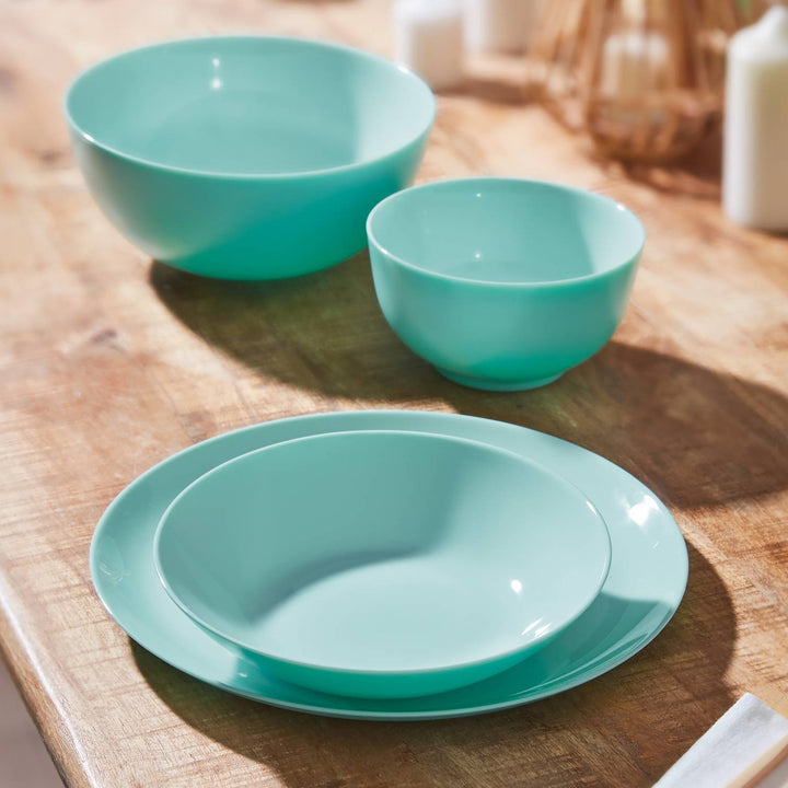 Servizio da tavola LUMINARC Diwali Light Turquoise 18 pezzi per 6 persone