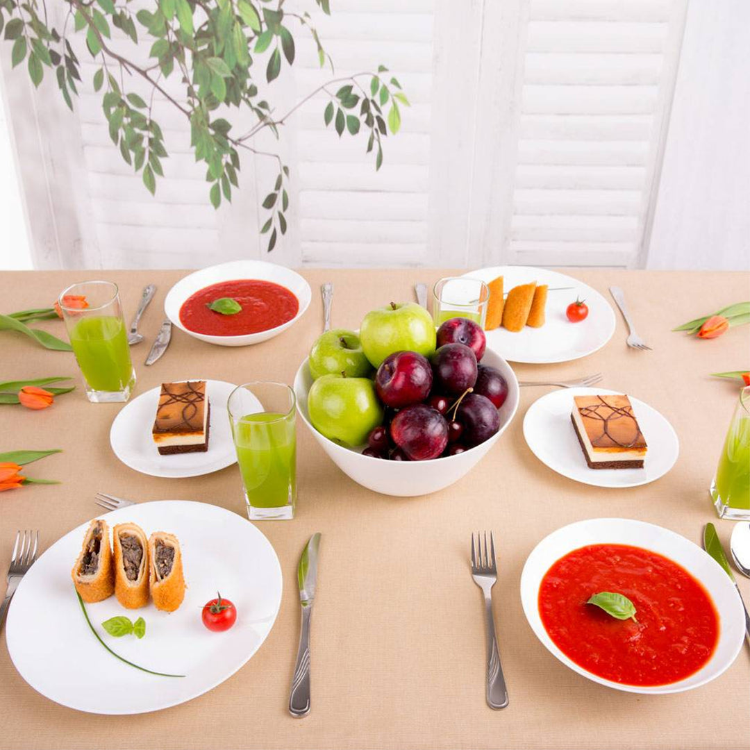 Servizio da tavola Arcopal Zelie bianco 18 pz per 6 persone