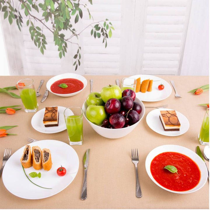 Servizio da tavola Arcopal Zelie bianco 18 pz per 6 persone