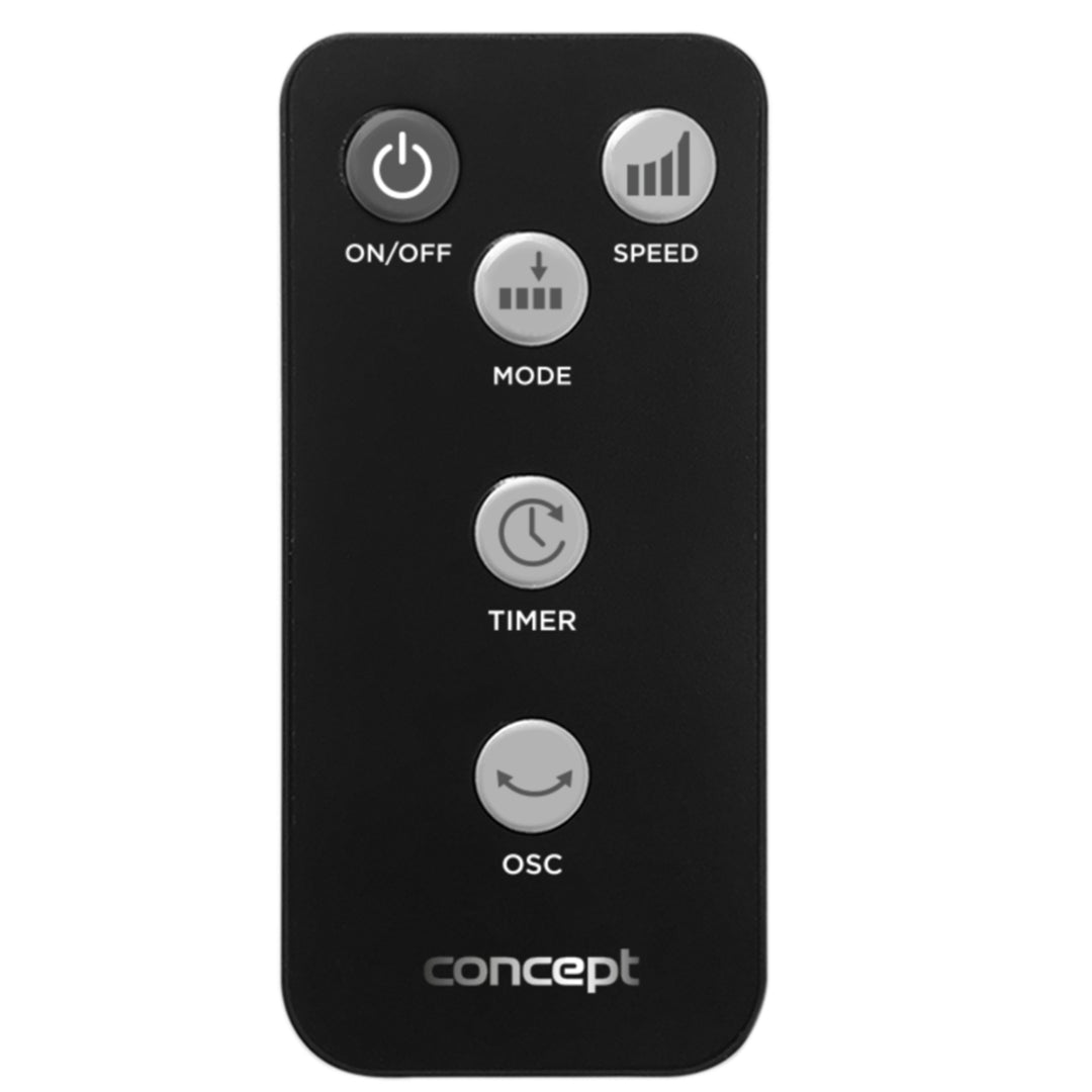 Display LED del telecomando del ventilatore a colonna Concept VS5140