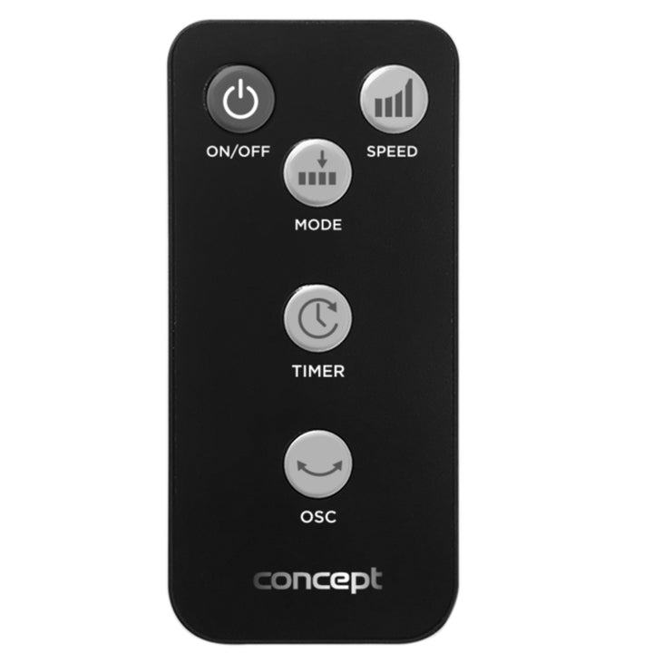 Display LED del telecomando del ventilatore a colonna Concept VS5140