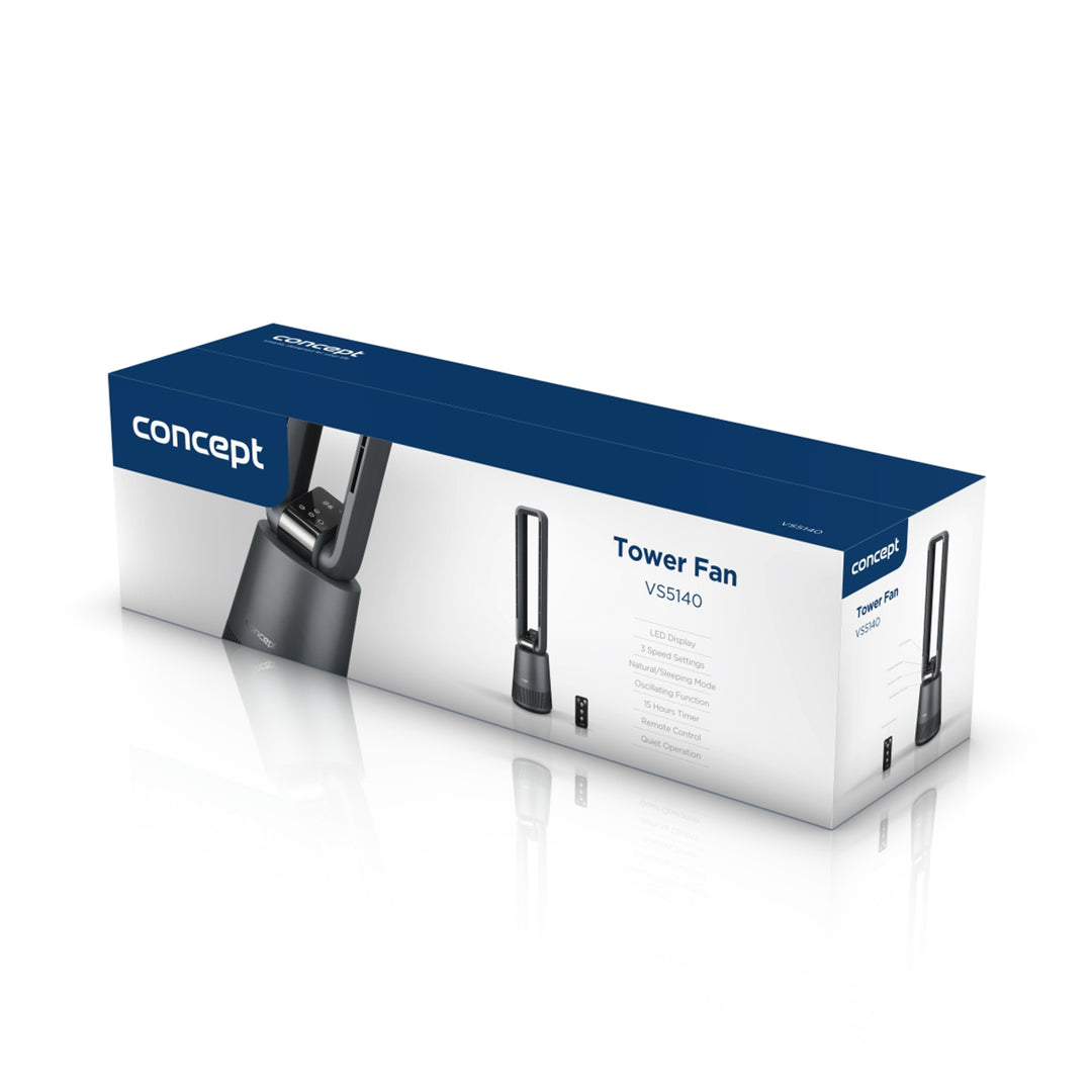 Display LED del telecomando del ventilatore a colonna Concept VS5140