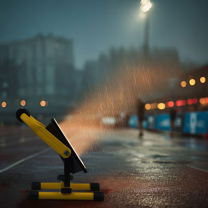 Supporto da pavimento per LED Treppiede proiettore Stand costruzione Spotlight ruotabile in acciaio (per MCE550 / MCE650)