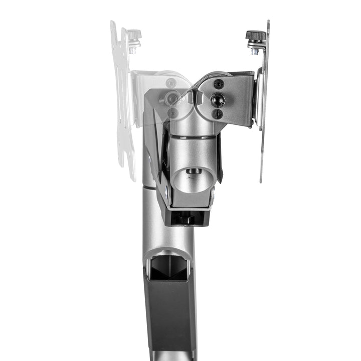 Supporto universale per monitor da tavolo Ergo Office, molla a gas 17"-35" 15kg, VESA 75x75 / 100x100, ER-445