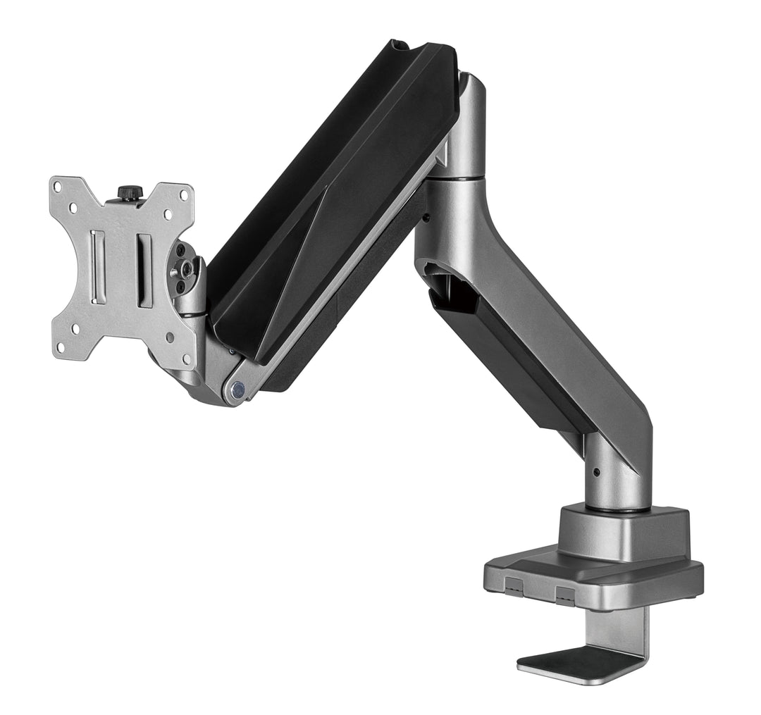 Supporto universale per monitor da tavolo Ergo Office, molla a gas 17"-35" 15kg, VESA 75x75 / 100x100, ER-445