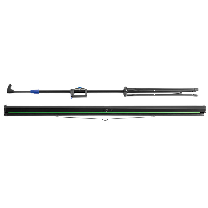 Maclean MC-931 Schermo verde Sfondo Fotografico 92", 150x180cm  Treppiede pieghevole regolabile in altezza