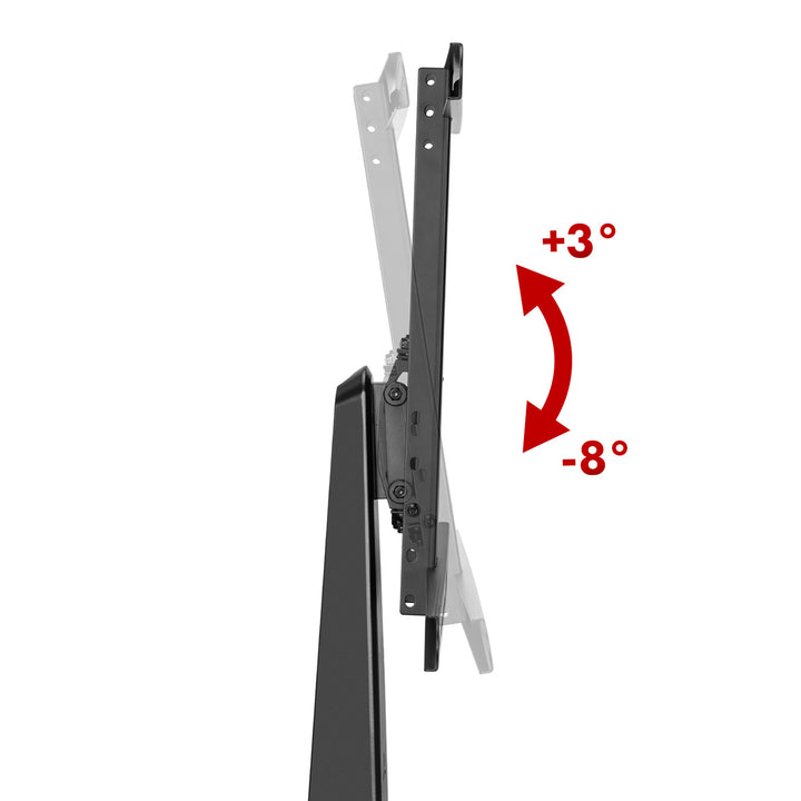 NanoRS RS167 Supporto Gaming  per monitor, Regolabile in altezza, RGB LED, 32-55", max VESA 400x400, max. 40kg, Free-standing