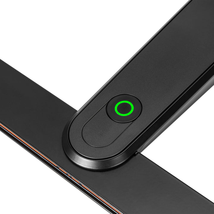 NanoRS RS167 Supporto Gaming  per monitor, Regolabile in altezza, RGB LED, 32-55", max VESA 400x400, max. 40kg, Free-standing