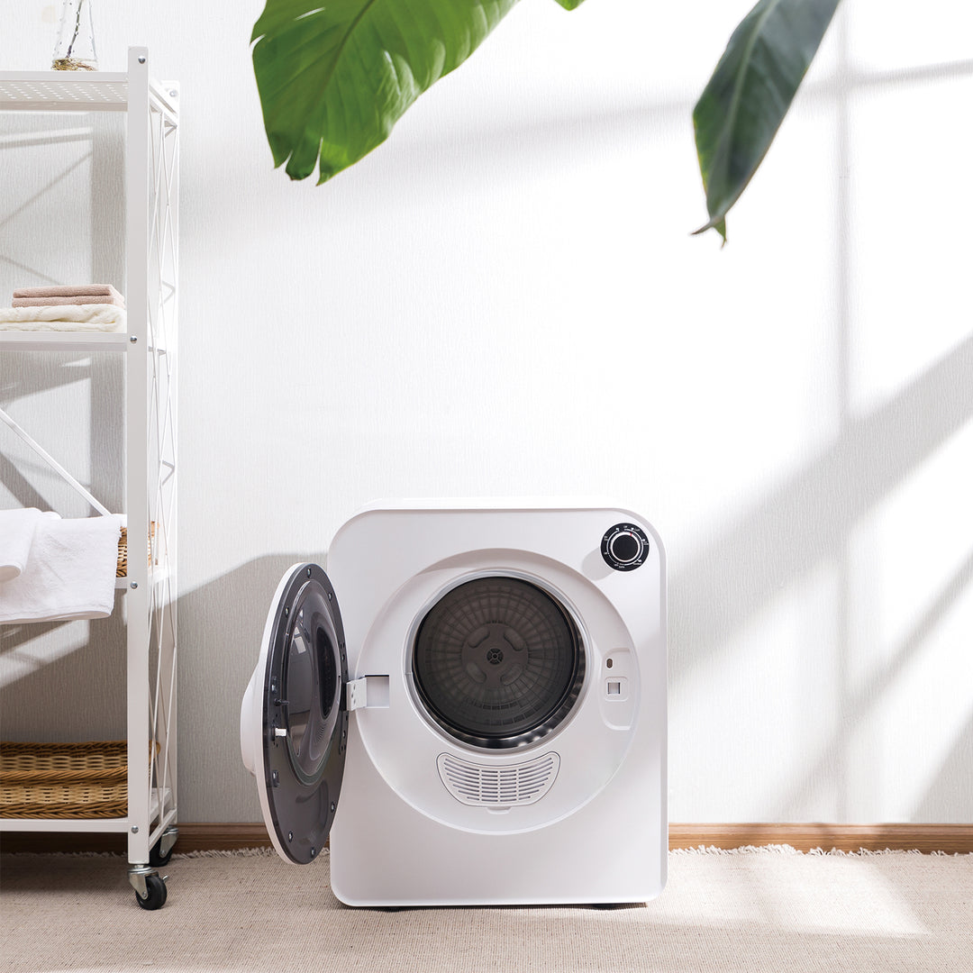 Green Blue GB405 Asciugatrice elettrica 830W / 3kg / Asciugatrice per vestiti a libera installazione o a parete Cinque programmi di asciugatura disponibili