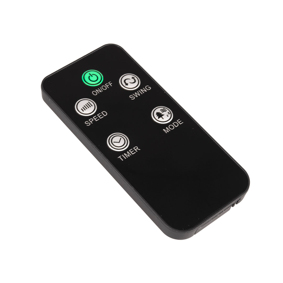 Ventilatore a colonna con telecomando, 3 modalità, 3 velocità, oscillazione 80°, 45W, timer, altezza 82 cm GB645