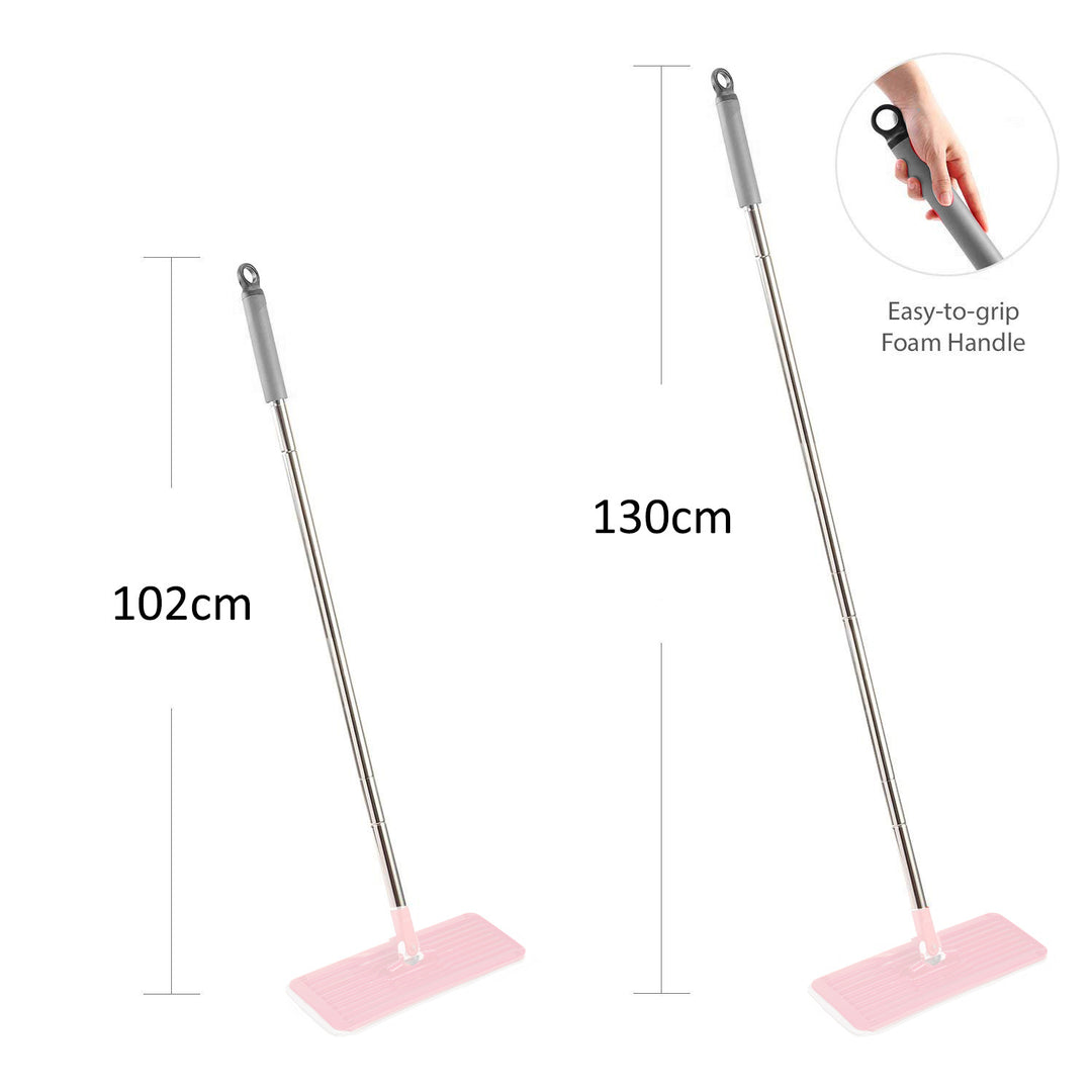 Ricambio manico telescopico regolabile da 102 a 130 cm compatibile con GB850 e GB870 MaxiClean Flat Mop Set