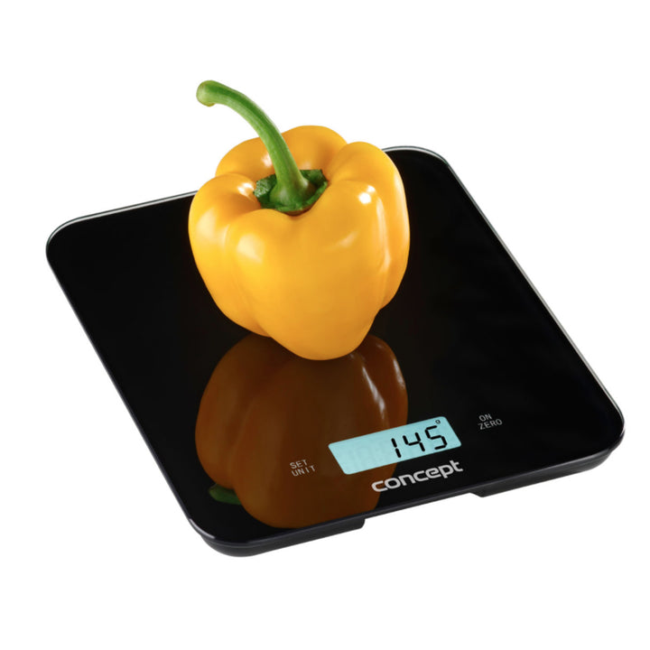 Bilancia da cucina digitale 15 kg LCD Concept nera VK5712