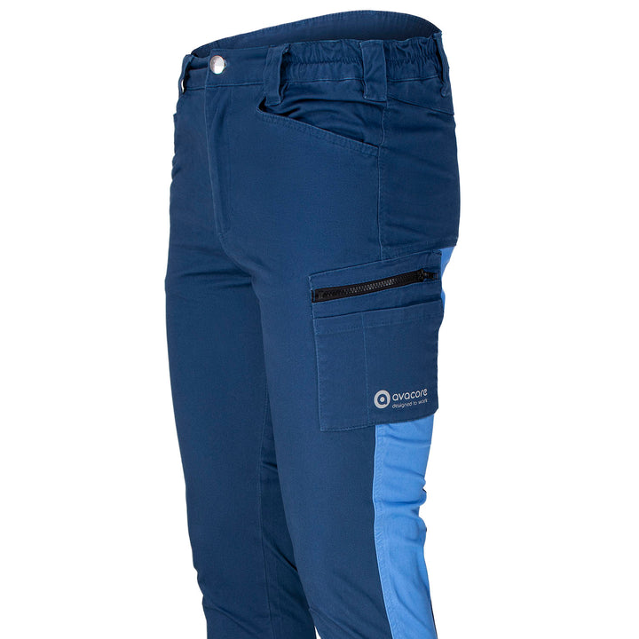 TUBBOS PANTALONE VITA BLU-BLU Taglia 54