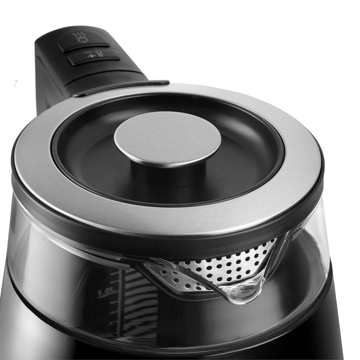 CONCEPT RK4170 Bollitore elettrico Display digitale 5 Impostazione della temperatura Girevole Funzione di mantenimento del calore 360 ° 1,7 L