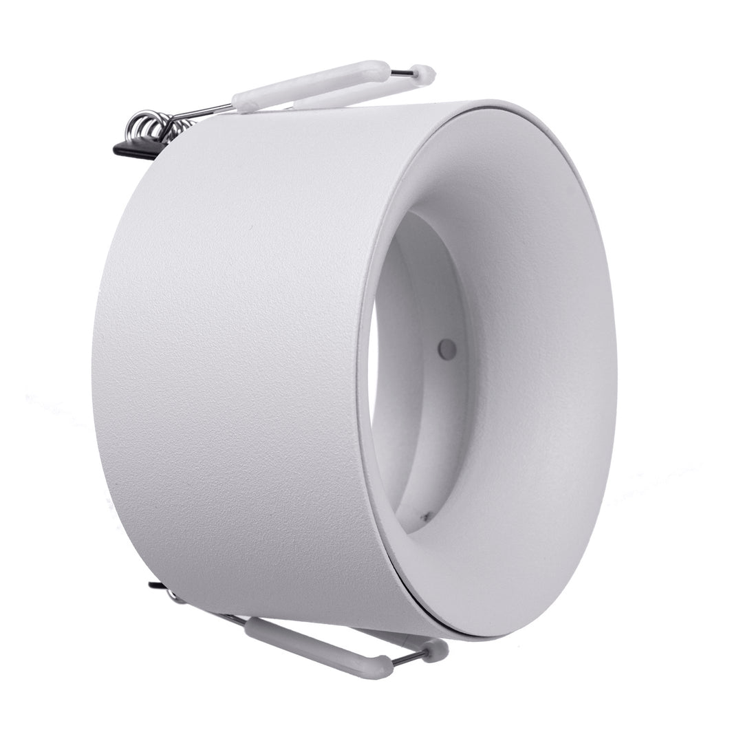 Maclean  MCE457  Spot da incasso, rotondo, alluminio, GU5.3, 70x40mm, bianco W/W