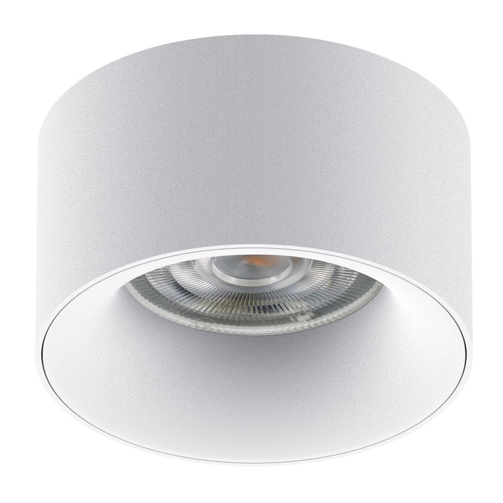 Maclean  MCE457  Spot da incasso, rotondo, alluminio, GU5.3, 70x40mm, bianco W/W