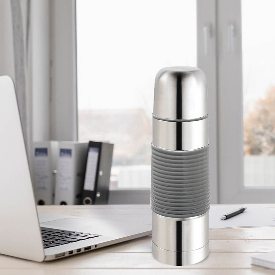 Thermos 1000 ml Maestro MR-1630-100 in acciaio inox 33 x 8,5 cm