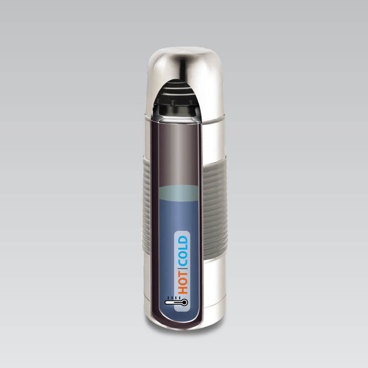 Thermos 1000 ml Maestro MR-1630-100 in acciaio inox 33 x 8,5 cm