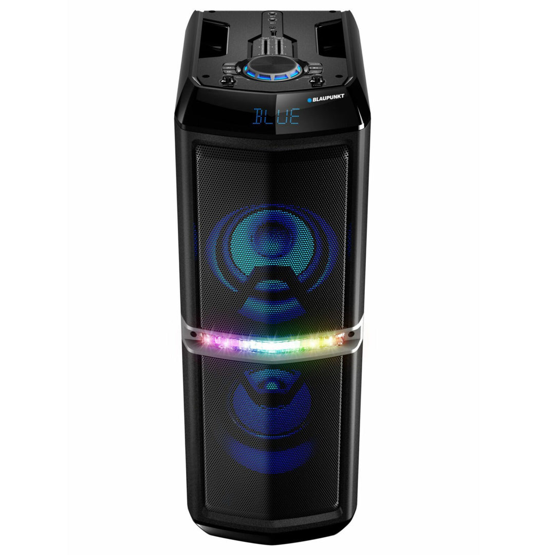 Sistema audio Bluetooth con funzione karaoke Blaupunkt PS05.2DB  portatile di Bluetooth senza fili 2 x 30W RMS Telecomando Karaoke funzione discoteca illuminazione