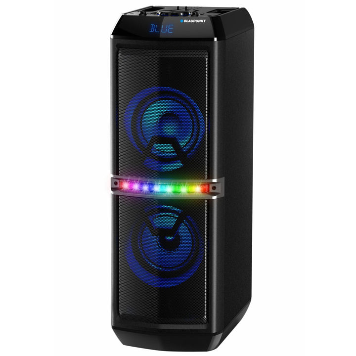 Sistema audio Bluetooth con funzione karaoke Blaupunkt PS05.2DB  portatile di Bluetooth senza fili 2 x 30W RMS Telecomando Karaoke funzione discoteca illuminazione