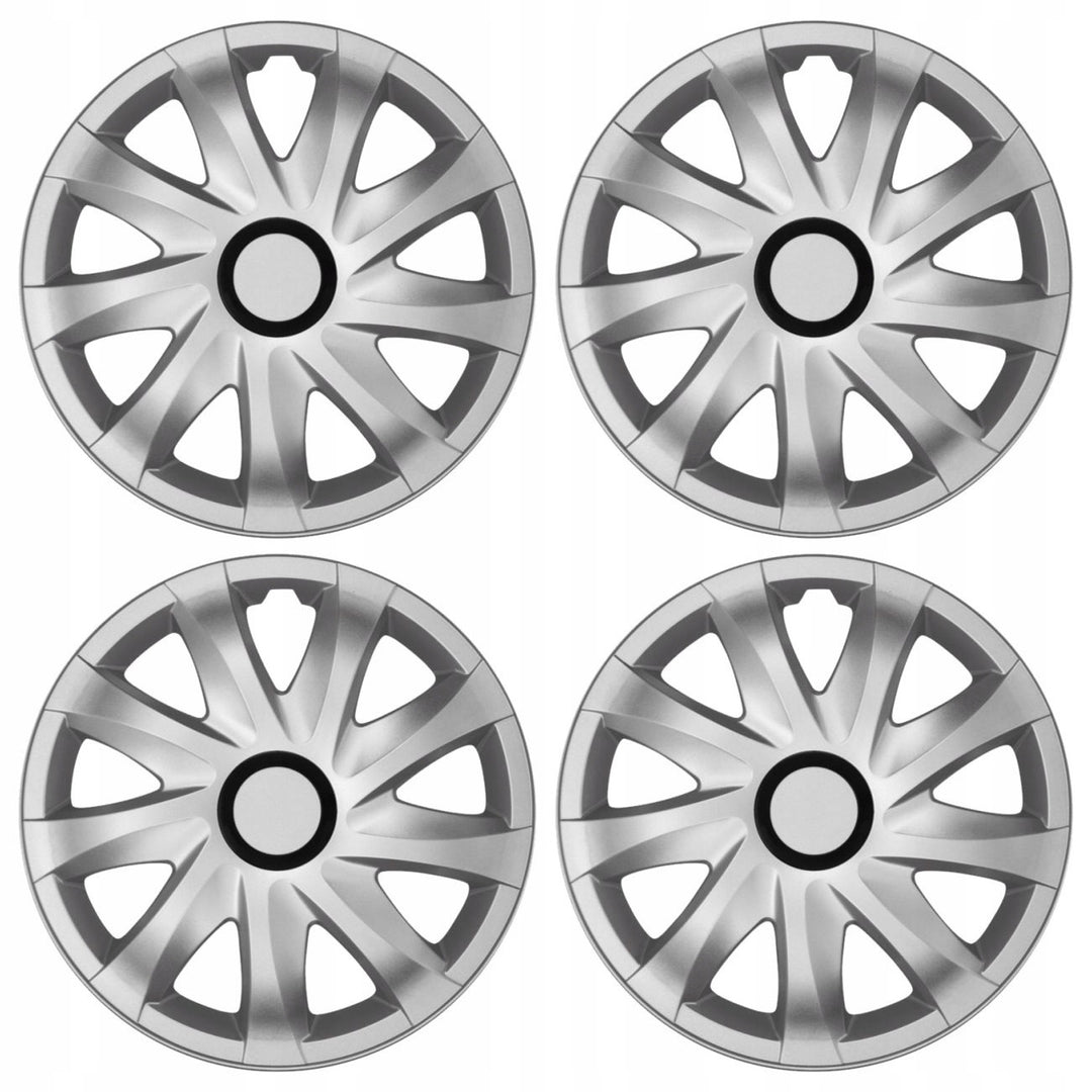 Copricerchioni 15'' NRM KANDO SILVER 4 pezzi argento