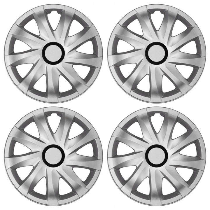 Copricerchioni 15'' NRM KANDO SILVER 4 pezzi argento