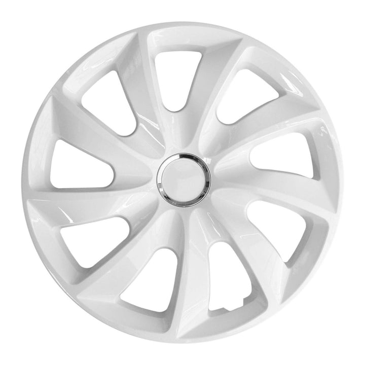 NRM STIG BIANCO BIANCO verniciato coprimozzo 15'' 4 pezzi