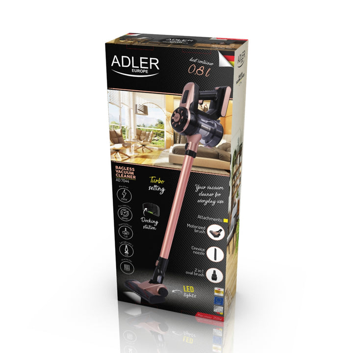 Aspiratore manuale senza sacchetto Adler AD 7044 - l'apparecchio professionale ad alte prestazioni
