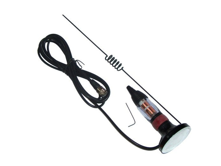 Antenna per radio CB base magnetica 67 cm  27mHz filo di 3m