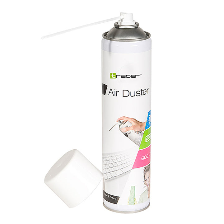 Aria compressa Tracer, pulisce e rimuove la polvere, tubo capillare, 600 ml, Air Duster