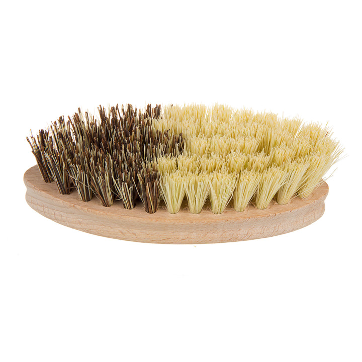 Spazzola per verdure in legno di faggio e due tipi di setole Tampico/Union Spazzola per la pulizia delle verdure Spazzola per la pulizia delle verdure in setole naturali