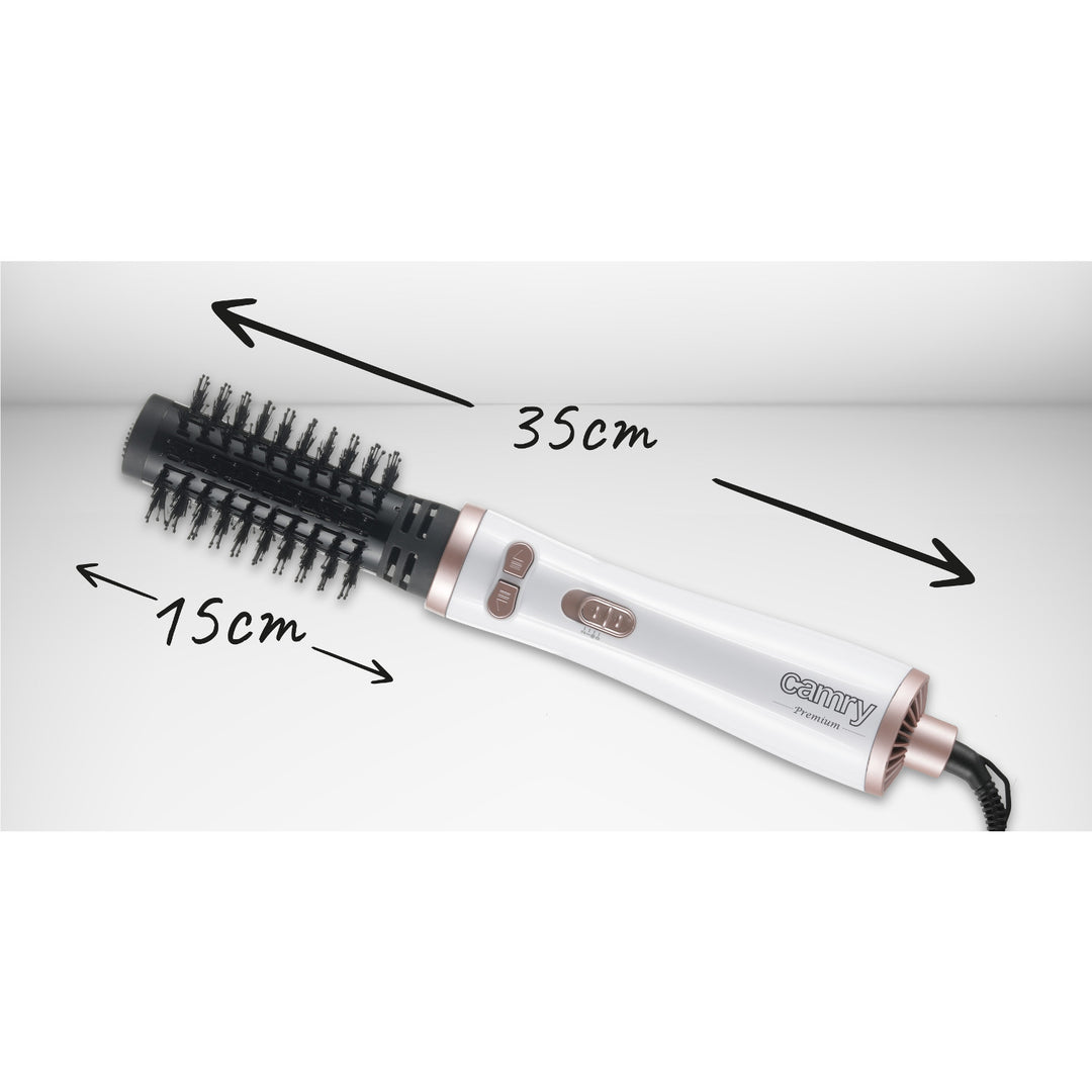 Asciugacapelli rotante Camry CR 2021 con spazzole intercambiabili con setole in nylon