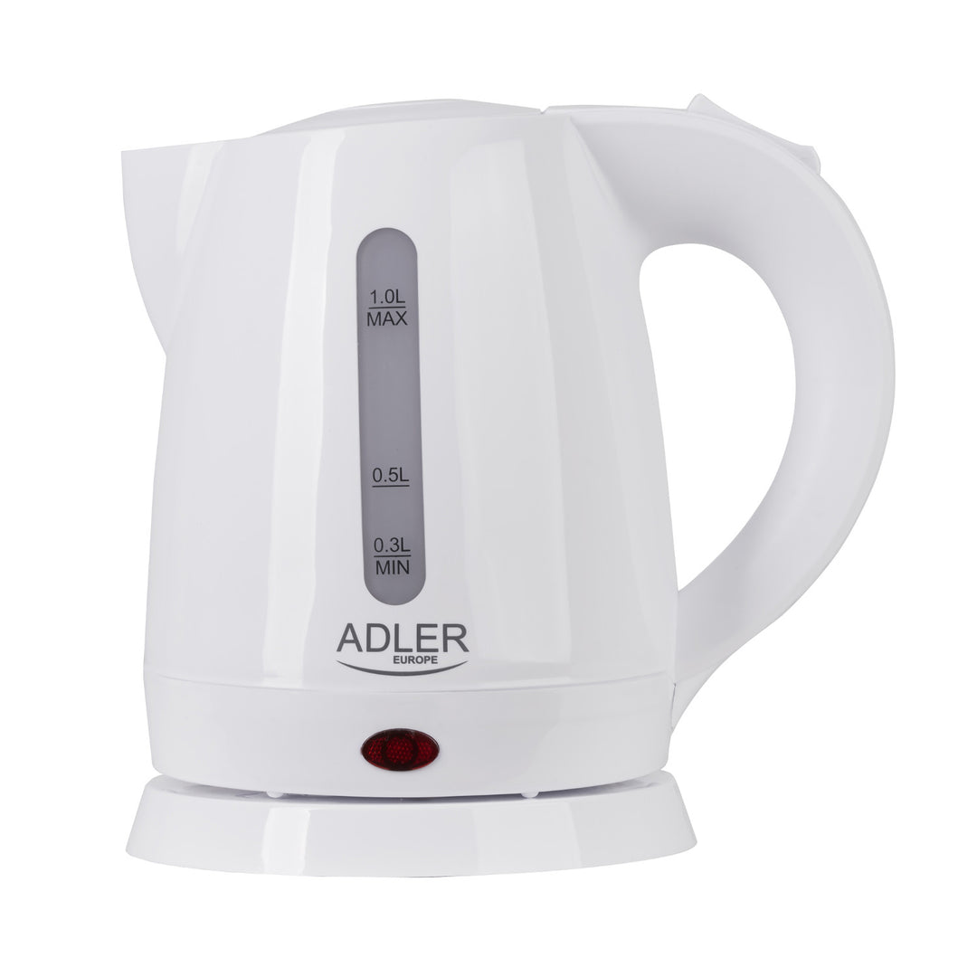 Bollitore in plastica 1,0L 1600W Adler AD 1272 bianco