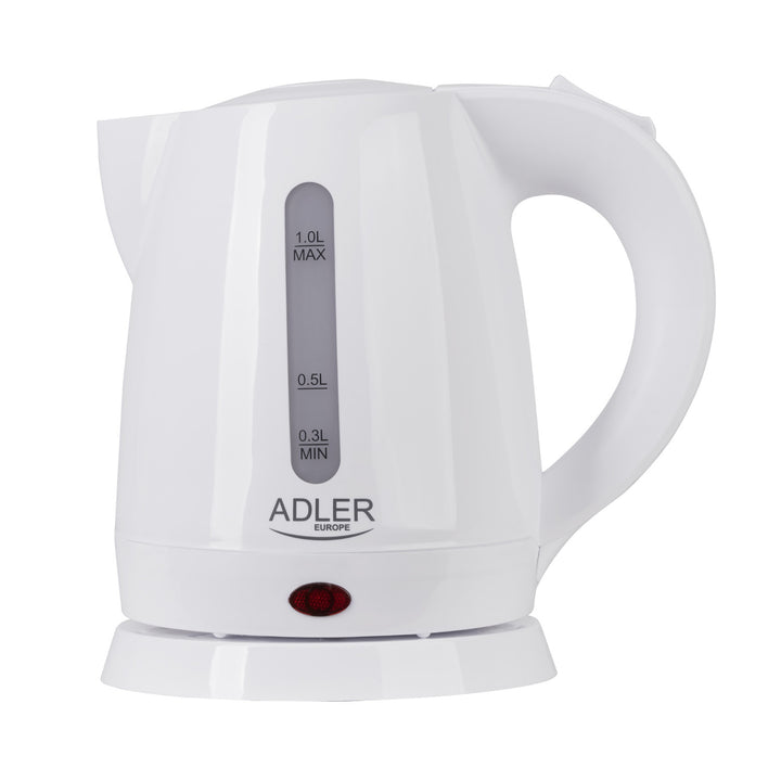 Bollitore in plastica 1,0L 1600W Adler AD 1272 bianco