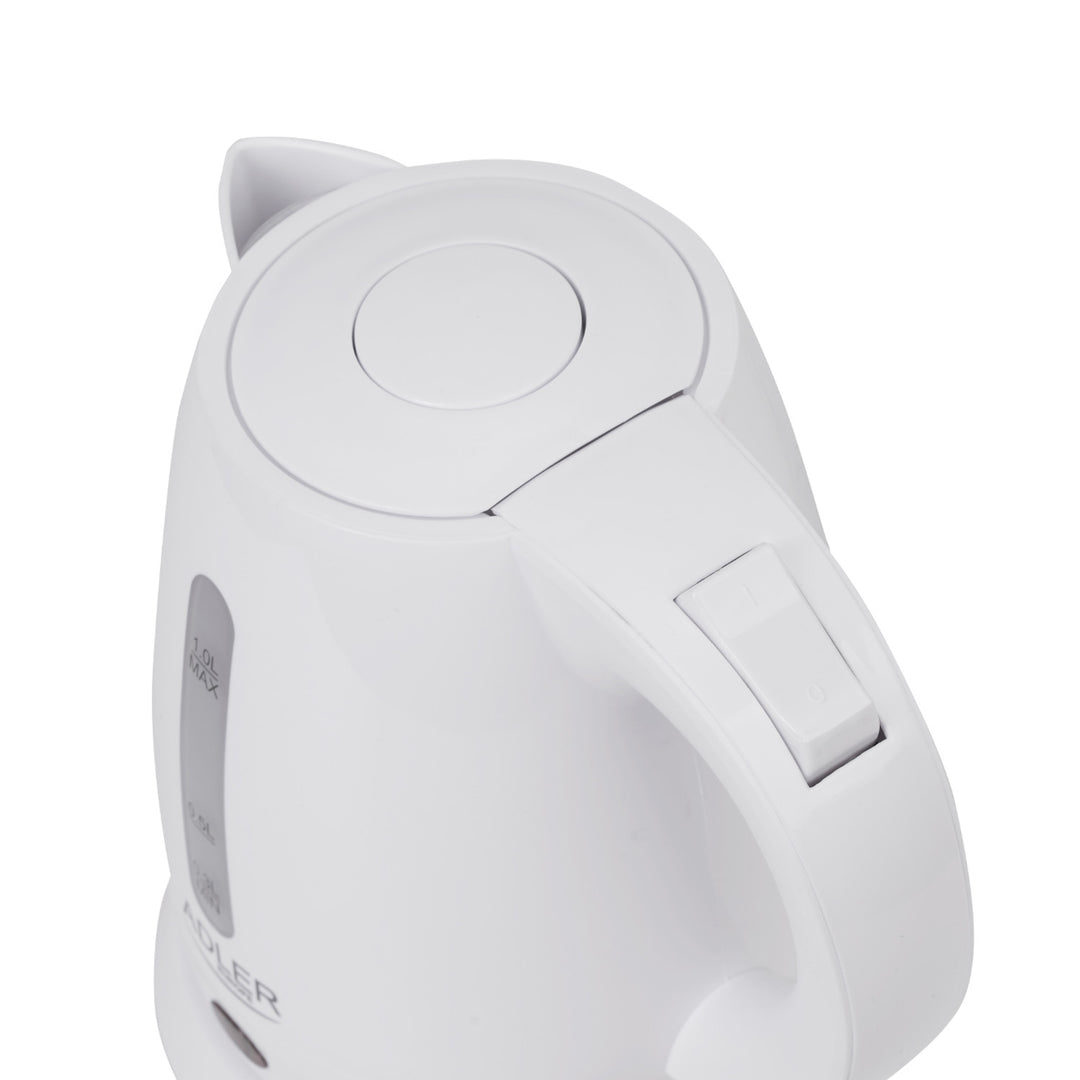 Bollitore in plastica 1,0L 1600W Adler AD 1272 bianco