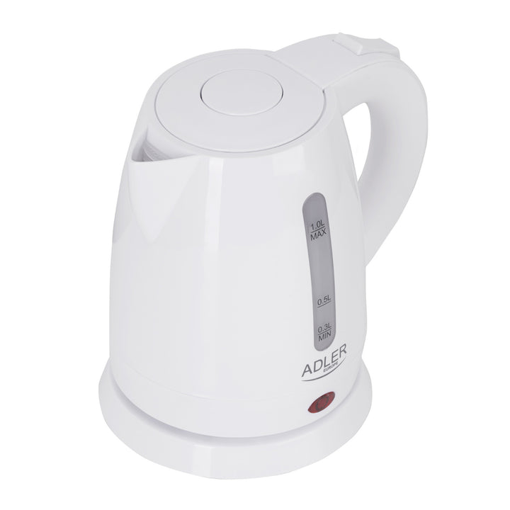 Bollitore in plastica 1,0L 1600W Adler AD 1272 bianco