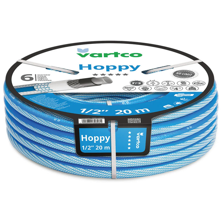 Tubo dell'acqua a 6 strati Tubo dell'acqua potabile Tubo dell'alimento Anti Twist Tubo del giardino Annaffiatura del giardino Tubo flessibile flessibile resistente ai raggi UV 36 Bar 1/2" 20m