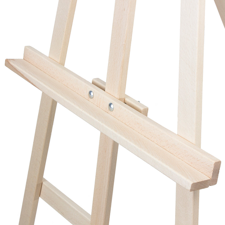 WOODOK Cavalletto da pittura in legno 178 cm WOODOK per bambini o adulti Set di  2 pezzi.