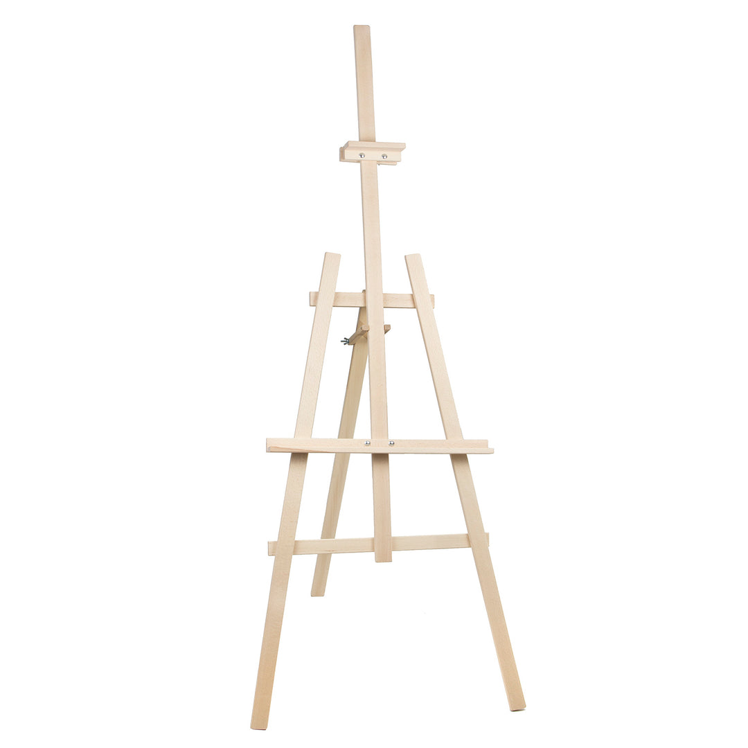 WOODOK Cavalletto da pittura in legno 178 cm WOODOK per bambini o adulti Set di  2 pezzi.