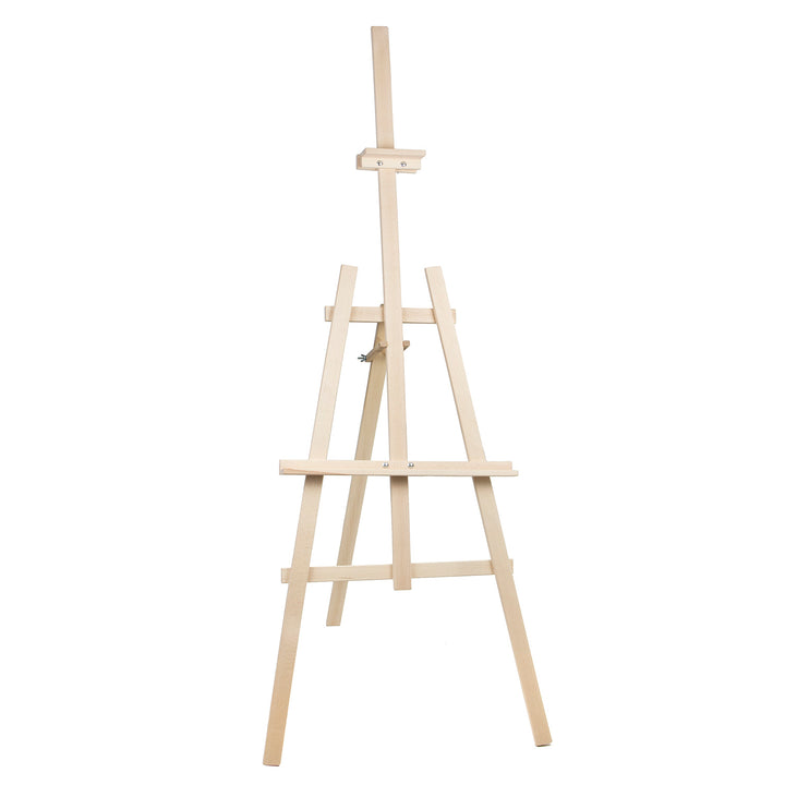 WOODOK Cavalletto da pittura in legno 178 cm WOODOK per bambini o adulti Set di  2 pezzi.