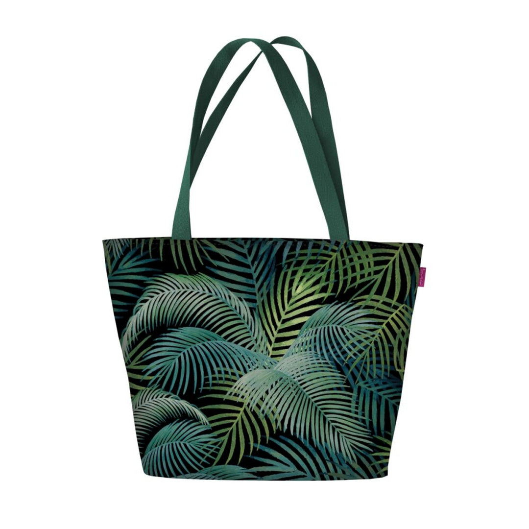 Borsa a tracolla Bertoni, cerniera, resistente alle intemperie, stampa durevole, motivo Mallorca