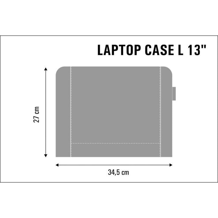 Custodia per laptop da 13 pollici, realizzata in feltro ecologico, con motivo stampato "Cube"
