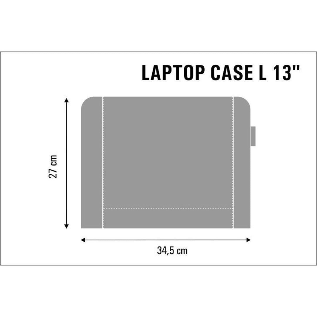Custodia per laptop da 13 pollici, realizzata in feltro ecologico, con motivo stampato «Mallorca»