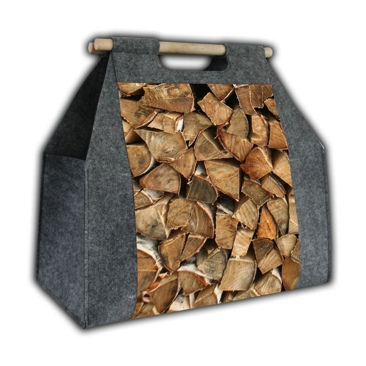 Borsa per legna da ardere Borsa da trasporto rettangolare con maniglia pratica e spaziosa Glade