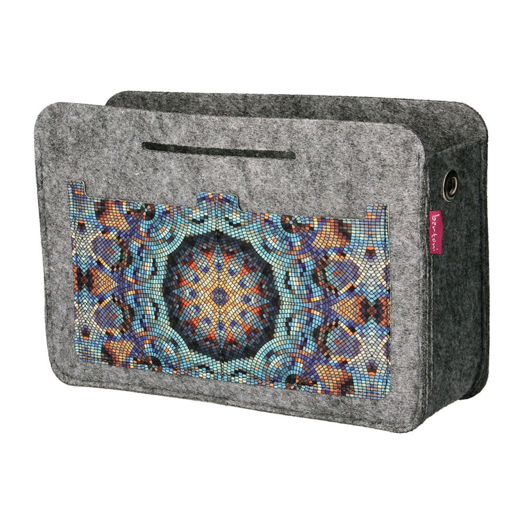 Organizer da borsa Premium, in feltro, stampa resistente, motivo Barcelona